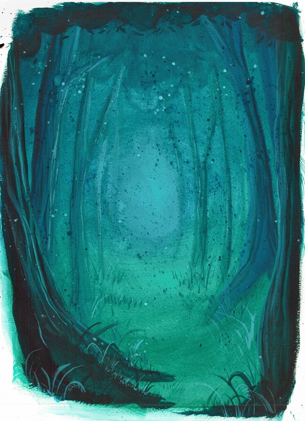 Gouache Phantom Forest