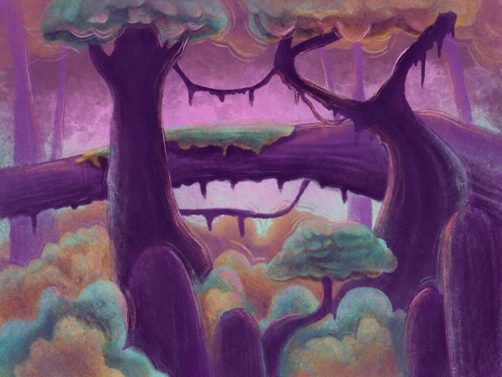 Acidic Digital Forest