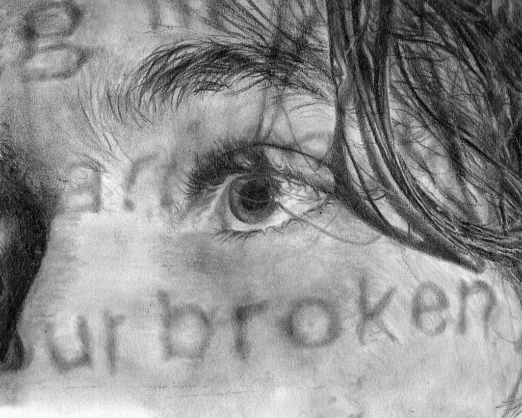 projected pencil portrait-4